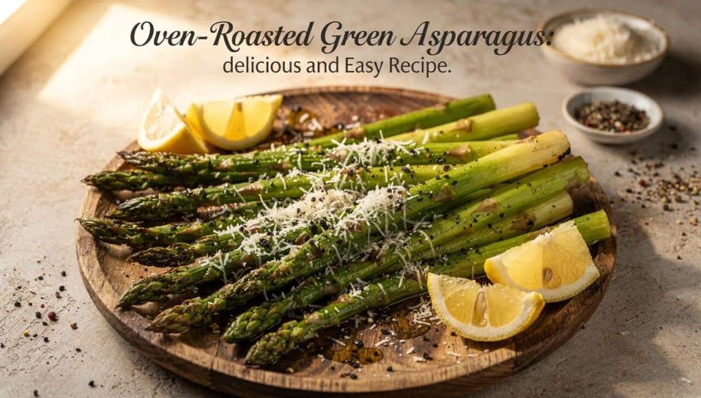 Asperges Vertes Rôties au Four : recette Savoureuse et Facile