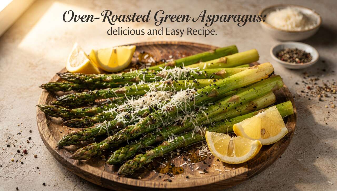 Asperges Vertes Rôties au Four : recette Savoureuse et Facile