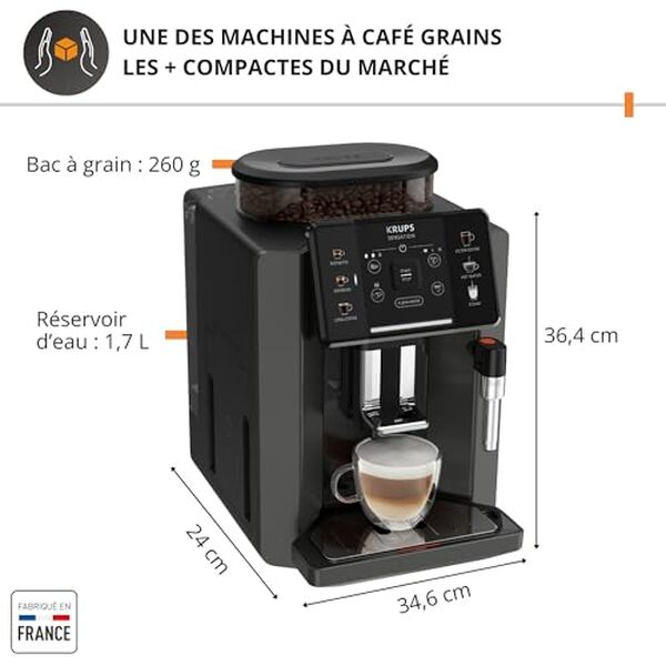 Découvrez notre test complet de la Krups Sensation C50, la machine à expresso automatique parfaite pour les amateurs de café. Évaluations, caractéristiques et notre avis professionnel.