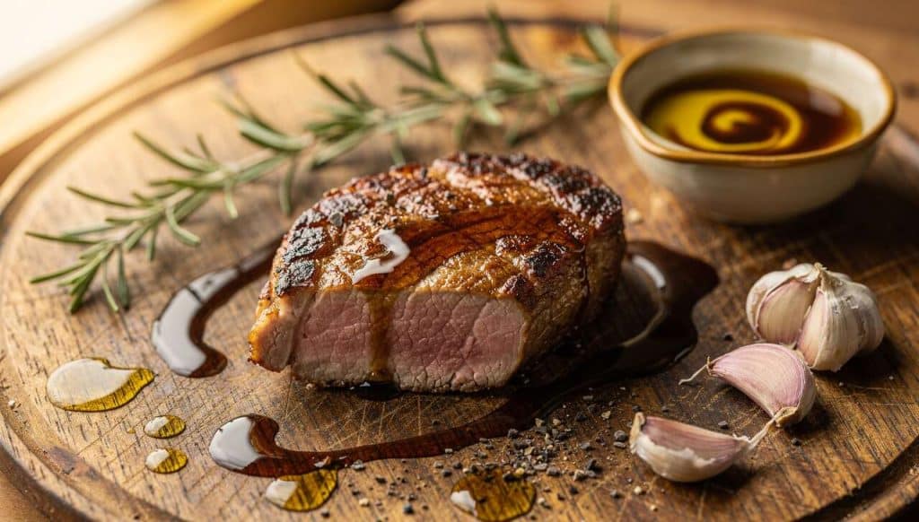 Filet mignon au four caramélisé : recette savoureuse et facile