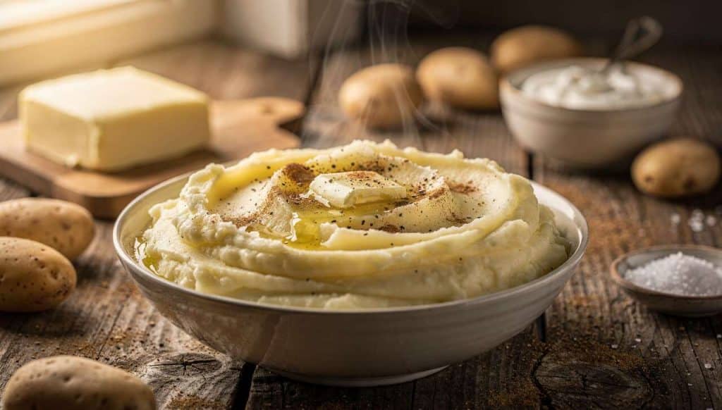 Recette d'écrasé de pommes de terre savoureux