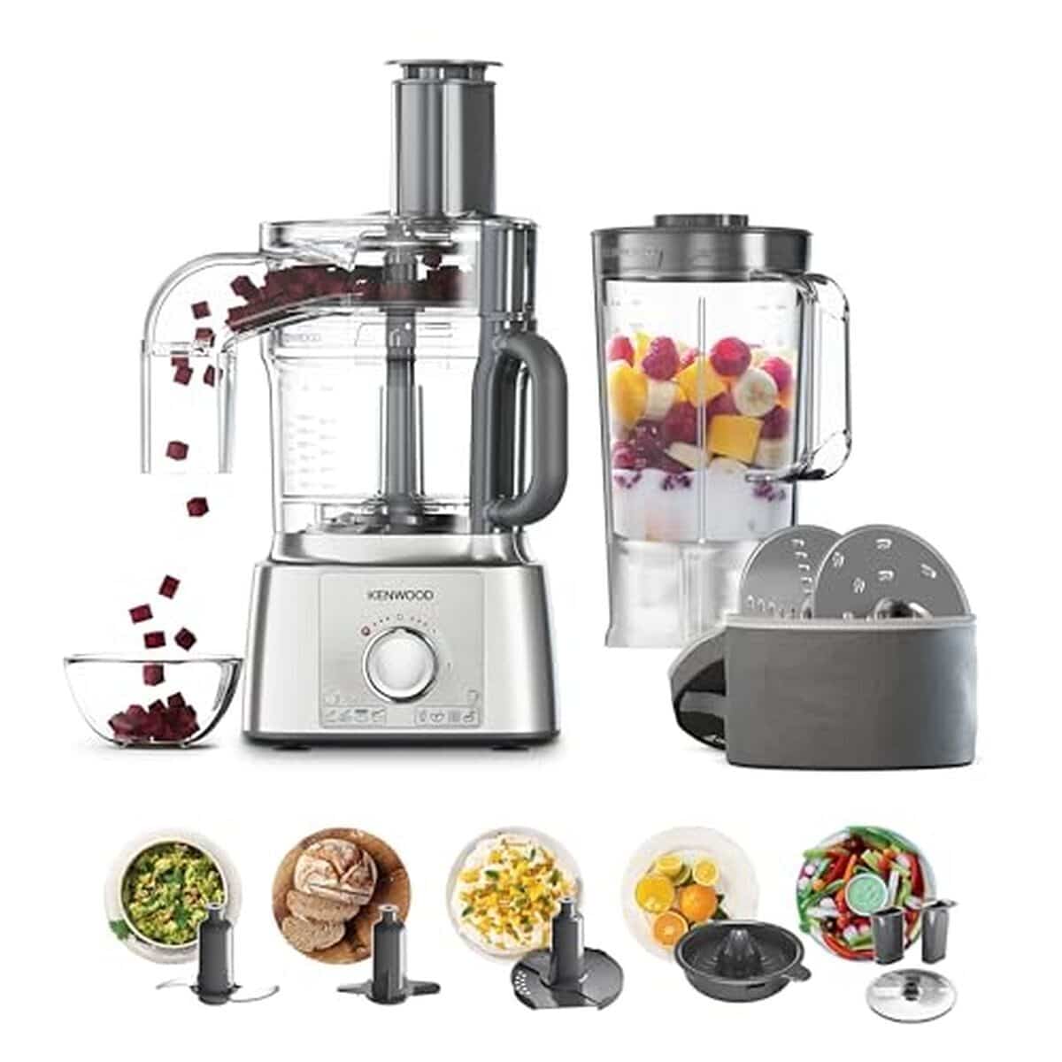 Test du robot kenwood multipro express FDP65.820SI : puissance et polyvalence