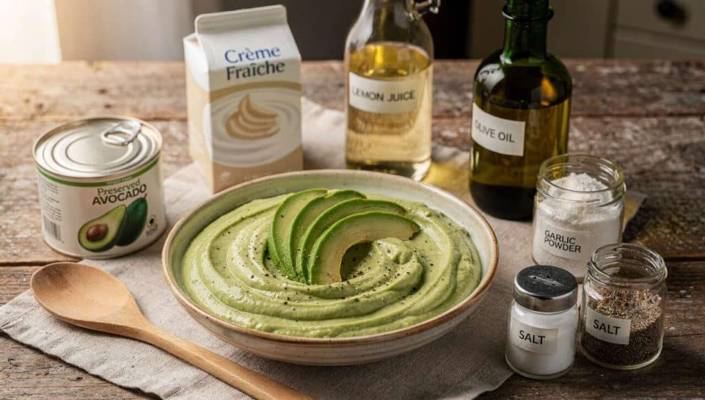 Sauce crémeuse à l'avocat : recette facile et délicieuse