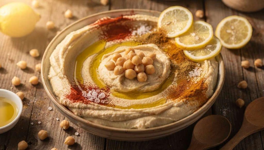 Recette de houmous crémeux maison : onctuosité et saveurs garanties