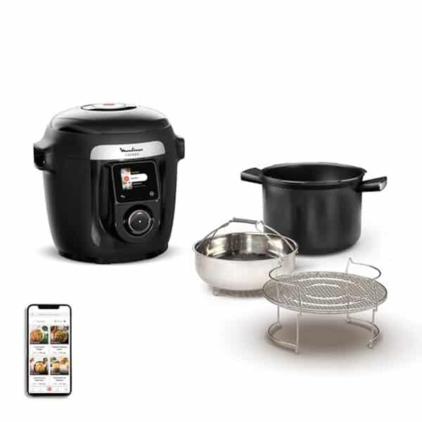 Découvrez comment le multicuiseur Moulinex Cookeo Wi-Fi CE96G810 révolutionne votre cuisine avec ses 10 modes de cuisson. Guide complet et détaillé pour des plats parfaits à chaque utilisation.