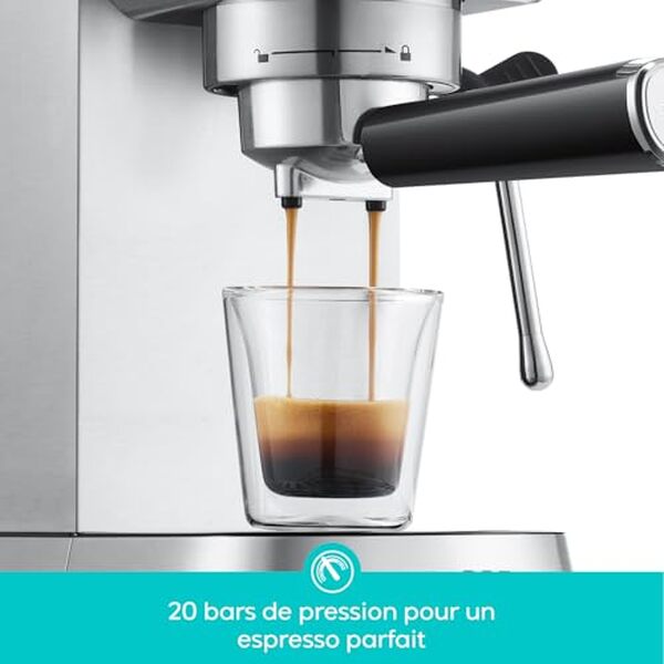 Découvrez notre test sur la machine à café Casabrews 20 bars avec mousseur à lait : un appareil performant pour un café parfait à chaque tasse.
