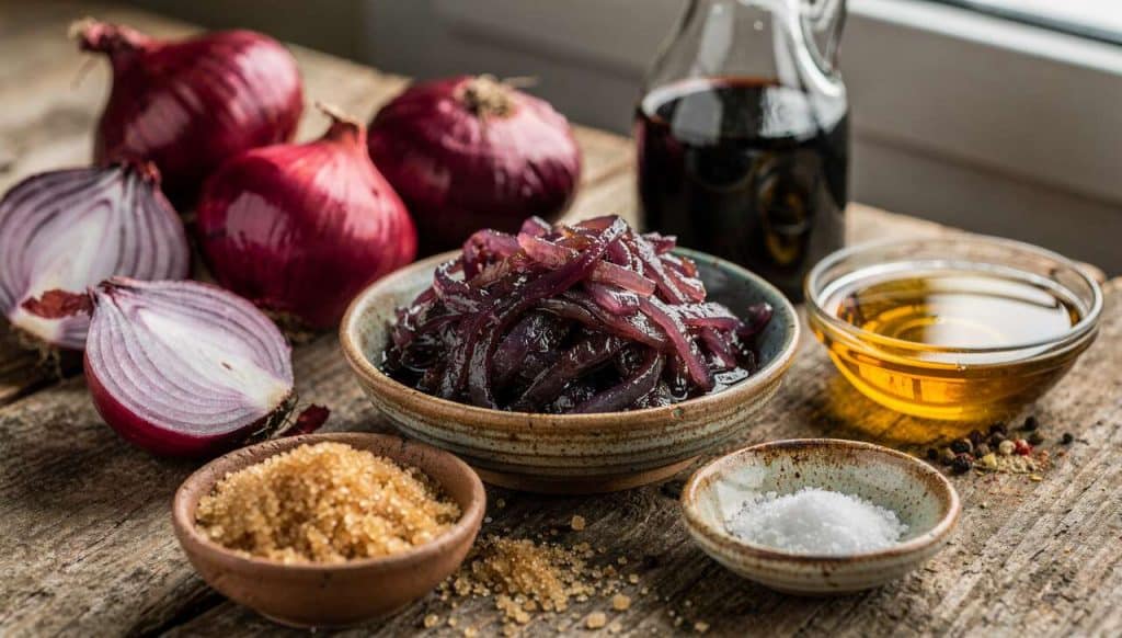 Confit d'oignon rouge maison : recette facile et savoureuse