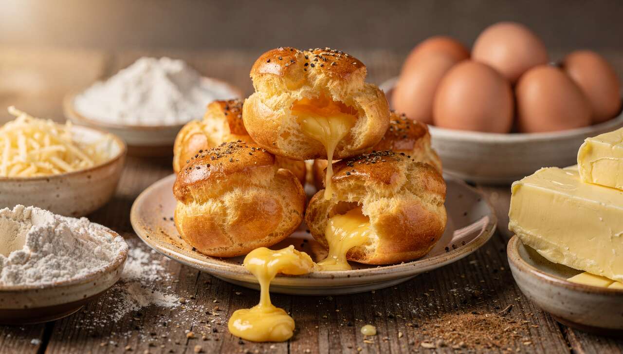 Recette de gougères au fromage maison