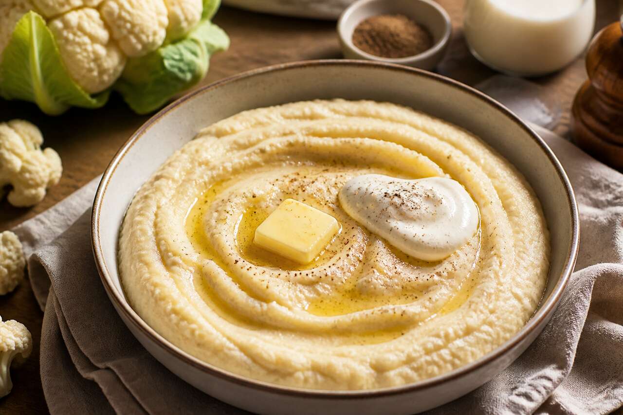 Purée de chou-fleur : recette facile et savoureuse