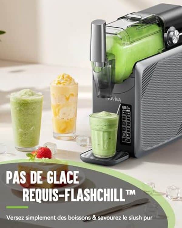Découvrez notre test détaillé de la machine à slush Inoviva S1.2 2L. Autonettoyage, programmes préréglés et performances : tous les avis pour bien choisir votre machine à slush. 