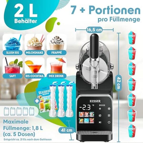 Découvrez notre test détaillé de la machine à glace KESSER : performances, rapidité et qualité des boissons glacées en 25 minutes.