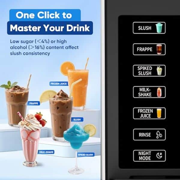 Découvrez notre test détaillé de la machine à slushie Azmsary 2, 5 L avec 6 programmes. Performances, avantages et inconvénients pour bien choisir.