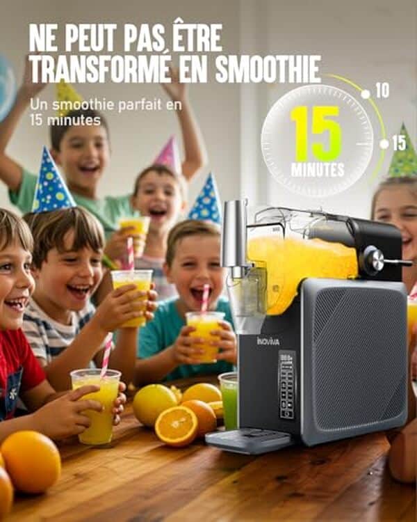 Découvrez notre test complet de la machine à granités Inoviva 2, 6 L : performances, fonctionnalités et verdict final pour cet appareil.