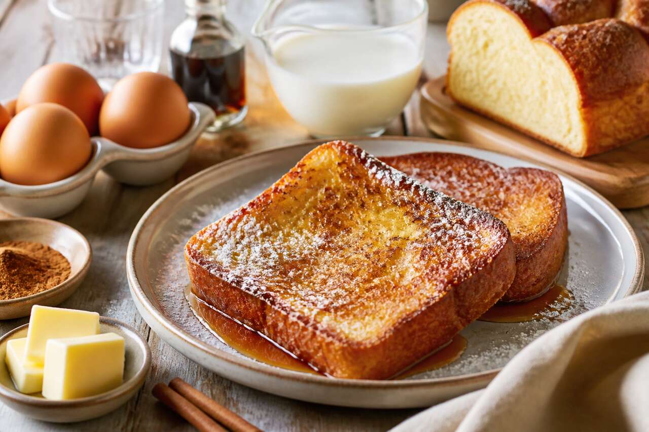 Recette brioche façon pain perdu : délice gourmand