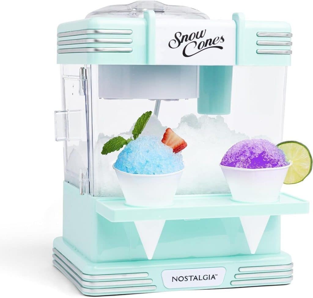 Test de la machine à glace rasée Nostalgia : rétro et pratique