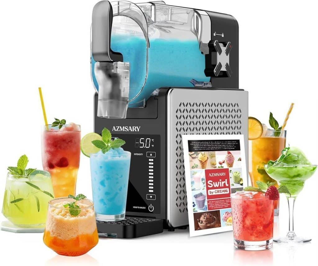 Test : machine à slushie Azmsary Slush, 2, 5 L et 6 programmes