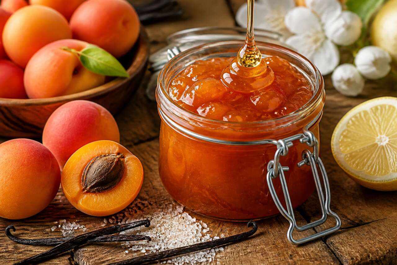 Confiture d'abricots maison : recette facile et savoureuse