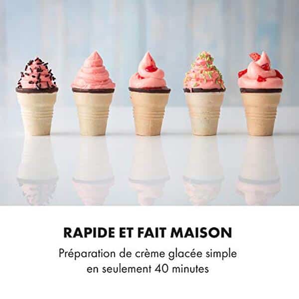 Découvrez notre test complet de la sorbetière Klarstein Sweet Sundae : préparez une crème glacée maison en 40 minutes. Avis, caractéristiques et conseils d'utilisation. 