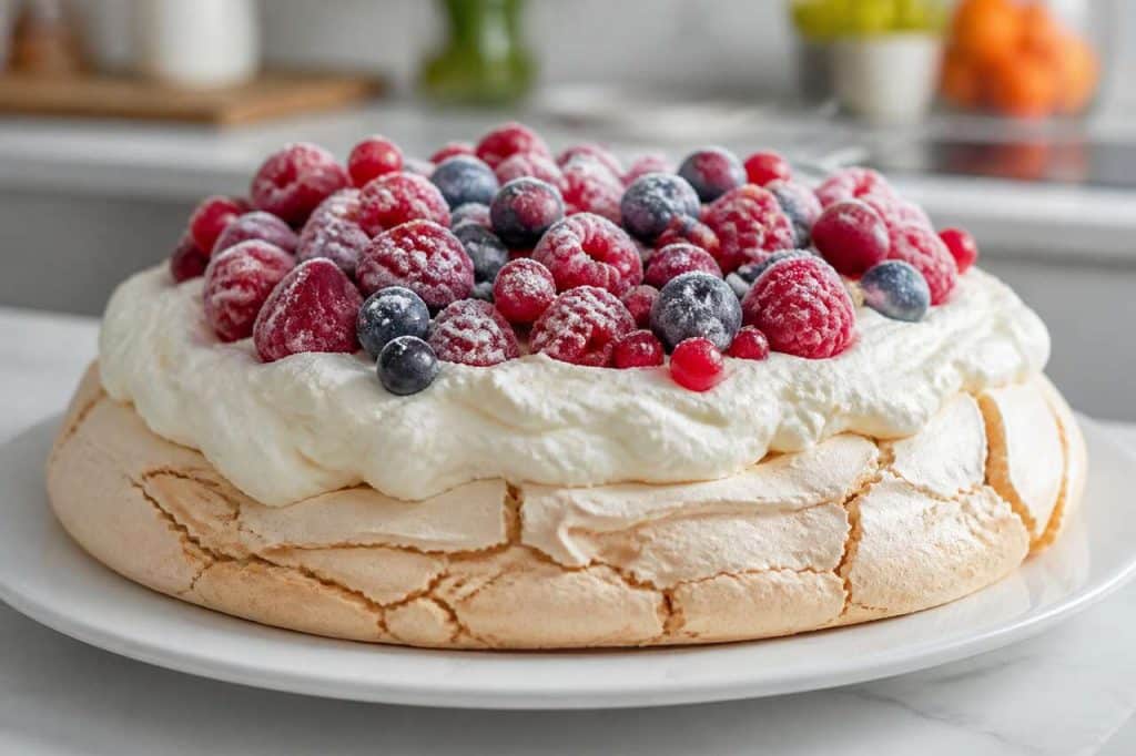 Pavlova aux fruits rouges : délicieuse recette maison