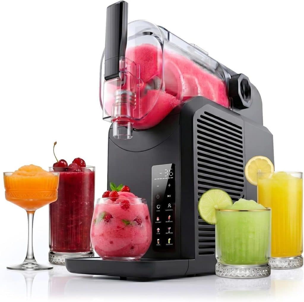 Test de la machine à granita Seeger SuperSlush SLFR1BK : 7-en-1 performance