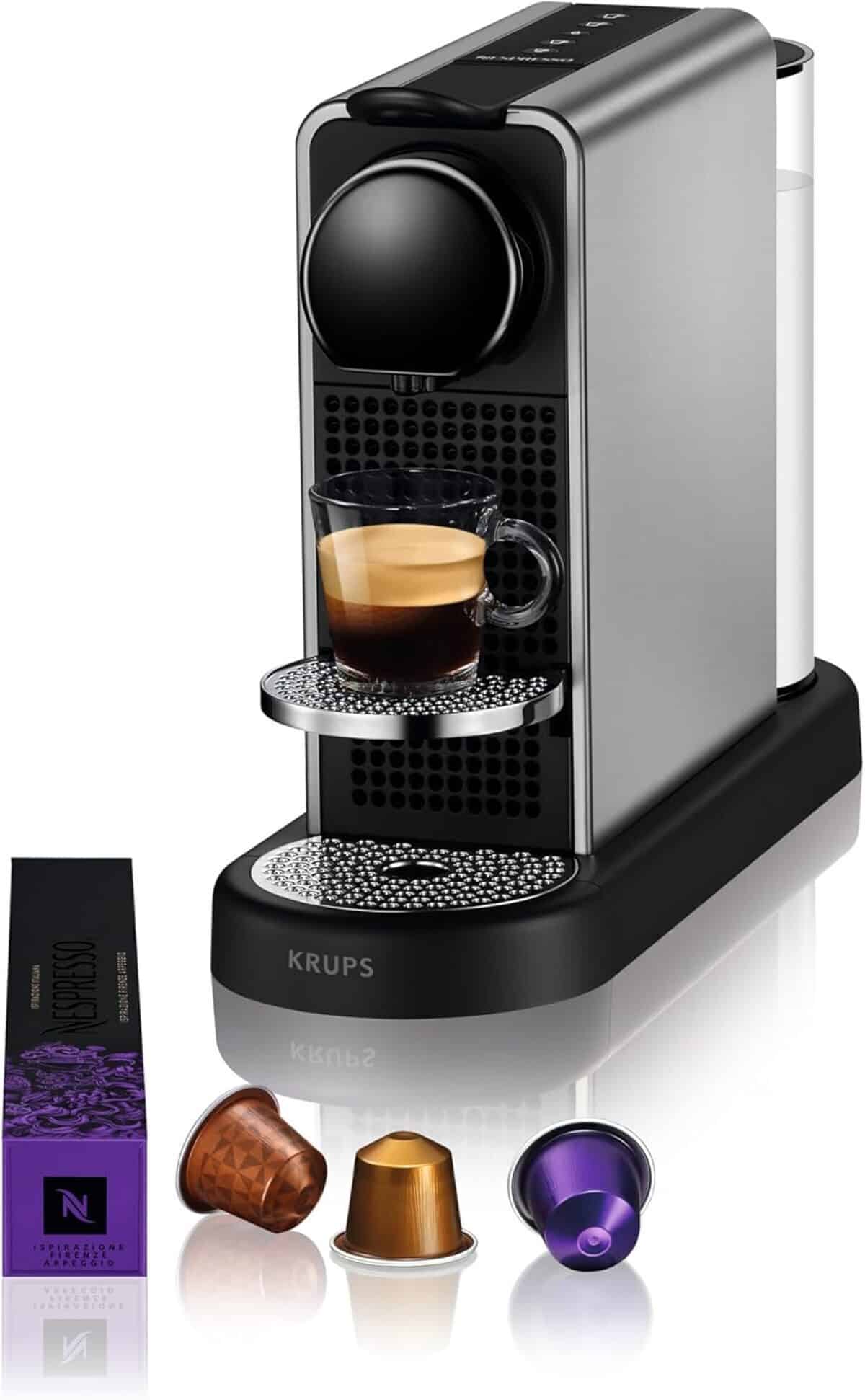 Test De La Machine À Café Nespresso Krups Citiz Titanium YY5077FD
