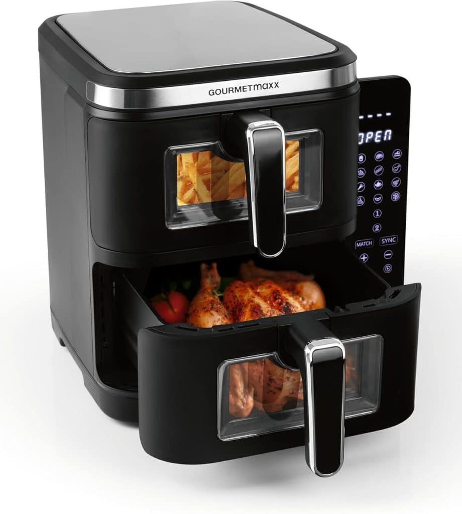 Test : fryUp friteuse à air chaud XXL de GOURMETmaxx