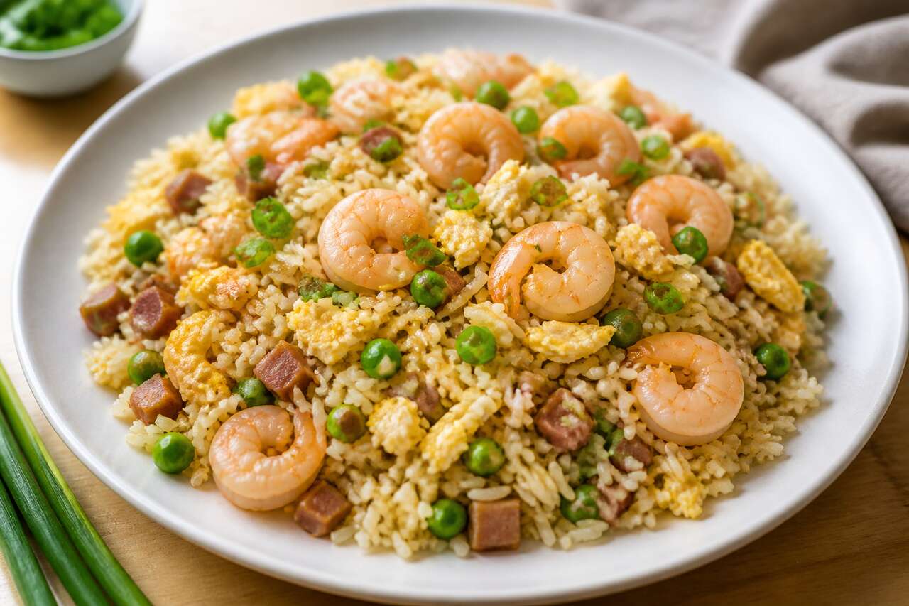 Riz cantonais maison : recette facile et délicieuse