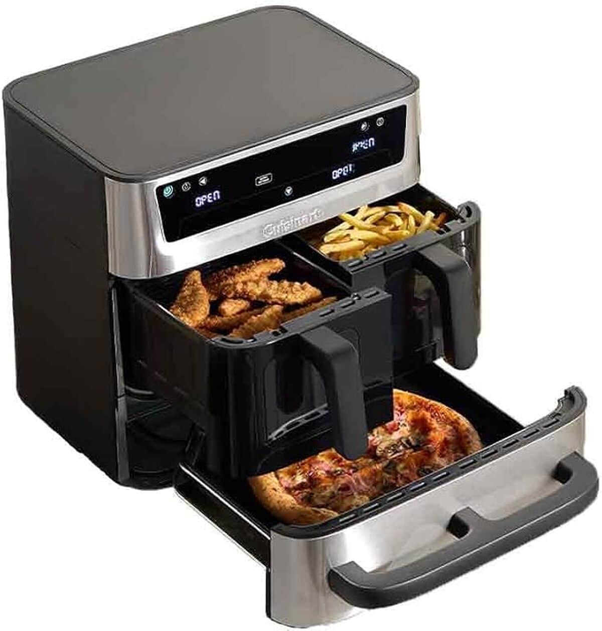 Test : friteuse à air Cuisinart Tri Zone, performance et polyvalence au four