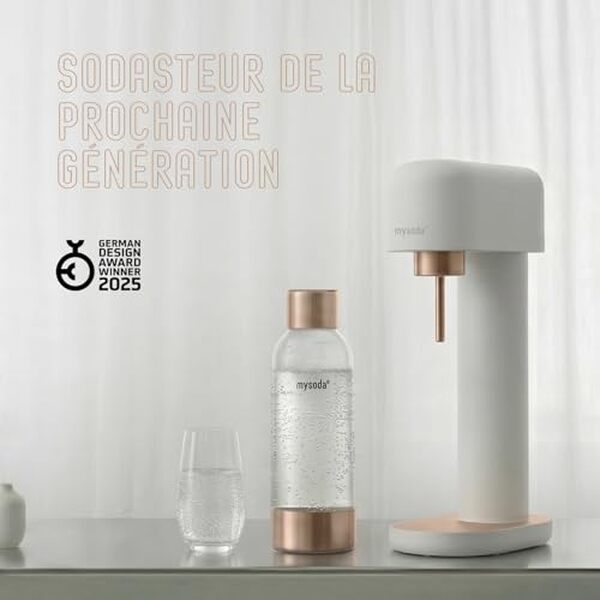 Découvrez notre test complet de la Mysoda Ruby 2 : machine à eau gazeuse au design épuré pour une eau pétillante de qualité à domicile.