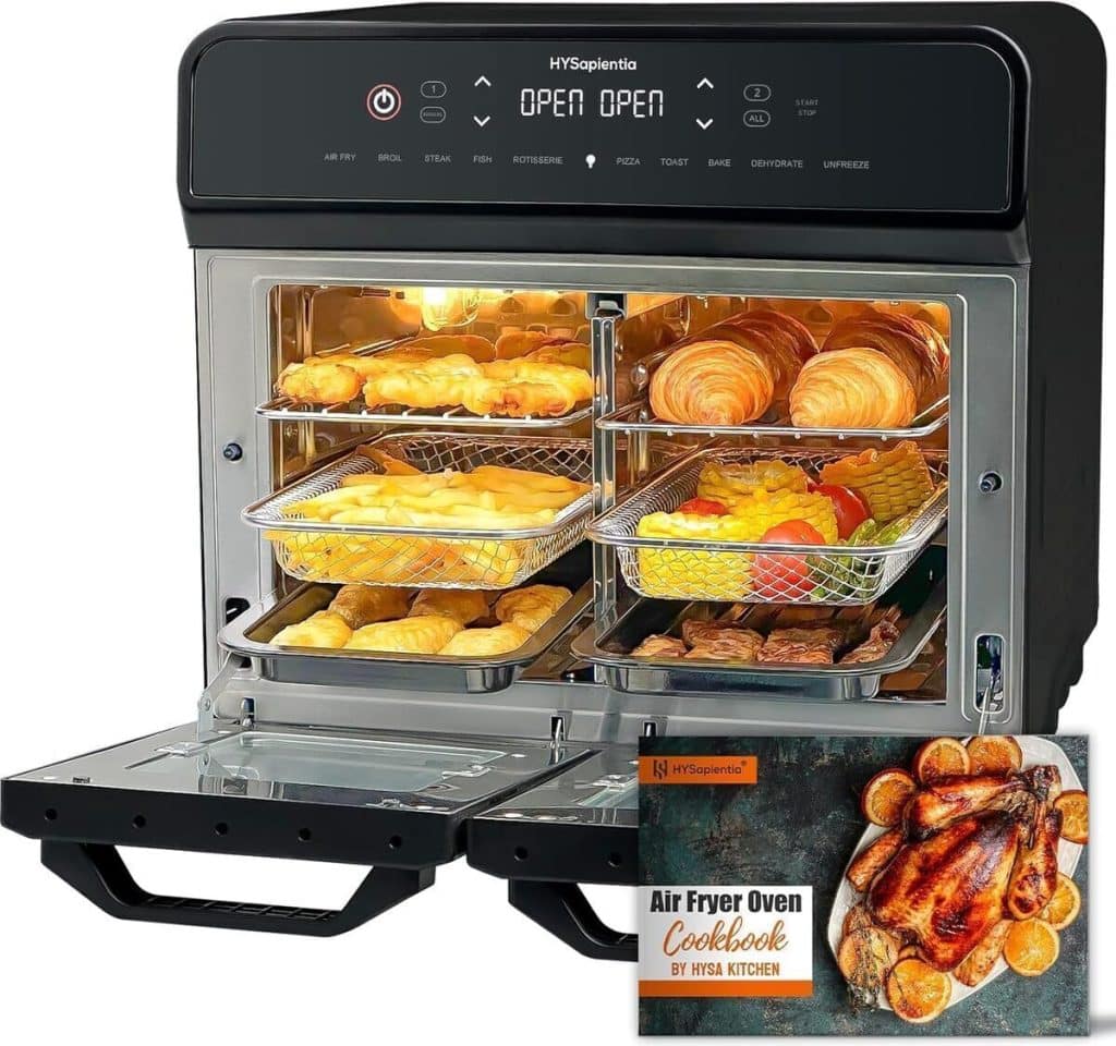 Test De La Friteuse HYSapientia 22L Dual Zone : pratique Et Efficace