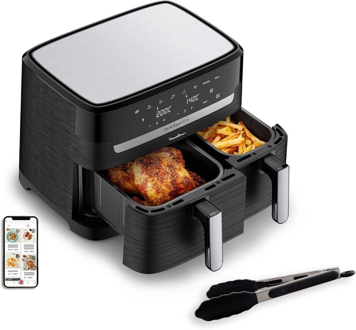 Test De La Friteuse Moulinex Easy Fry Essential EZ9018F1 : grande Capacité Et Économie D'Énergie